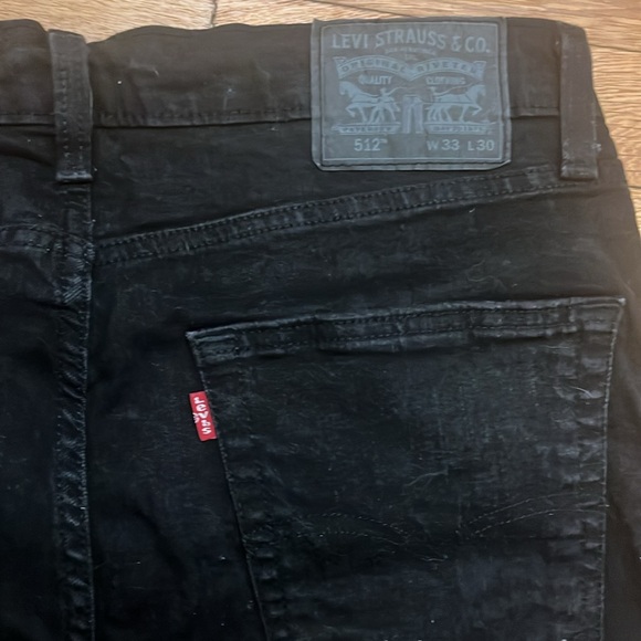 Men's Black Jeans Levi’s 512 - Picture 4 of 4